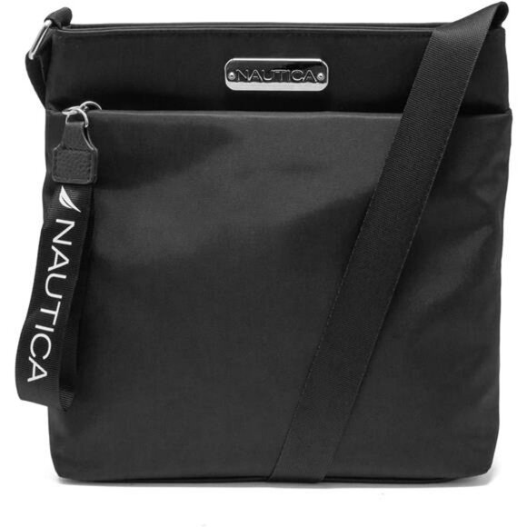 Diver Nylon Small Women's Crossbody Bag Purse with Adjustable Shoulder Strap - Picture 1 of 5